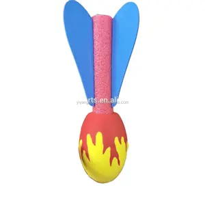 Khuyến mại quà tặng đồ chơi Rocket Launcher cho trẻ em mềm EVA phi tiêu trẻ em giáo dục đồ chơi Quà Tặng bọt tên lửa phi tiêu đồ chơi
