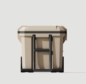 Wholesale Hot Sell New Idea Dry Wet Zoning <b>Plastic</b> <b>Wheels</b> Pull Rod Insulated Box Drawer Camping Cooler Box for Outdoors - Product Image 6