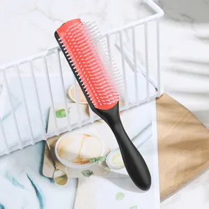 Wholesale Bristle Hair Brush Men'S Hard Bristles Suppliers Brushes Medium 100 Nylon With Custom Logo Quality For Abs Plastic