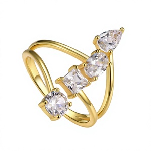 Anillo de Compromiso de Moissanita con Corte Ovalado de 2.5CTW, Chapado en Oro de 18K, Plata de Ley 925, 4 Puntas, Joyería Nupcial, Certificado GRA - Product Image 3