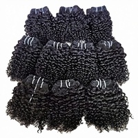 Perruque de marque Letsfly en gros pour cheveux brésiliens Remy de grade 9A, tissage de cheveux teints à la machine, double trame, 50 grammes/paquet, commandes en gros