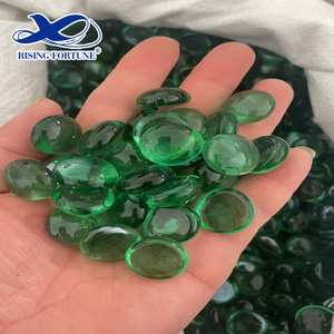 Nhà Máy Thủy Tinh Trang Trí Màu Thủy Tinh Sỏi Đá Cho Cảnh Quan Thủy Tinh Màu Xanh Sỏi Cho Trang Trí Và Hồ Bơi - Product Image 4