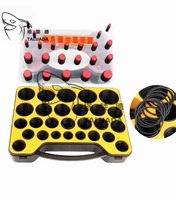 Kit de joints toriques, boîte de joints d'étanchéité hydrauliques, kits de réparation de joints toriques en caoutchouc silicone, assortiment de joints toriques pour pièces de rechange d'excavateur