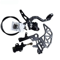 Kit de frein hydraulique arrière Surron Ultra Bee Talaria MX5 MX4 XXX CNC en alliage d'aluminium 6061, moto électrique tout-terrain performante