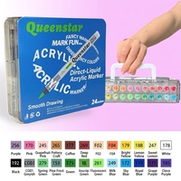 Stylos marqueurs d'aquarelle à pointe fine PLA en gros, ensembles de 12, 24, 36, 48, empilables, à pointe souple, pour planificateur