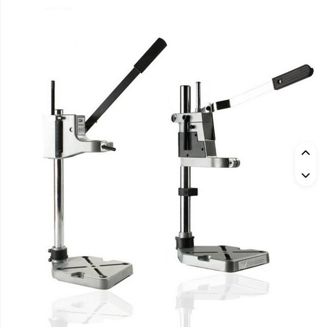 Multi Functional Electric Hand Drill Angle Grinder Bench Drill Universal Bracket Corded Electric Woodworking Tool Aluminium