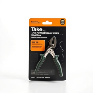 Ttake 7004 Double Lever Shears Right Cutting <b>Edge</b> Pliers Bolt <b>Cutters</b> And Shears - Product Image 2