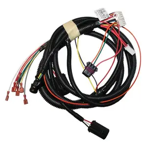 Rakitan kabel kustom OEM dengan konektor Terminal Harness kawat kabel FFC untuk peralatan rumah tangga