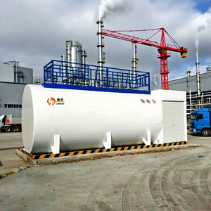 龍泰20立方メートル燃料充填所 |   二重壁楕円形設計防爆ポンプ式ディスペンシングタンク スマートモニタリング 1年間 - Product Image 1