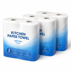Custom OEM Virgin Wood Pulp Super Absorbent Oil-Absorbing High GSM <b>Kitchen</b> Rolls <b>Kitchen</b> <b>Paper</b> Towels - Product Image 6
