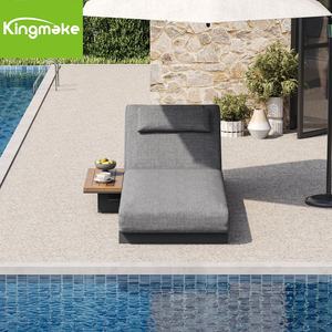 <span class=keywords><strong>Prix</strong></span> de gros, <span class=keywords><strong>lit</strong></span> de soleil individuel d'extérieur, <span class=keywords><strong>lit</strong></span> de repos moderne en aluminium avec coussin, parasol, chaise longue de plage pour hôtel - Product Image 4