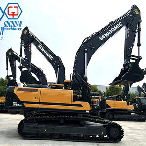 Escavatore Idraulico Guchuan OEM HX340 Nuovo per Movimento Terra, Macchinario da Costruzione di Grandi Dimensioni, Vendita Diretta dalla Fabbrica, con Motore C9 e PLC - Product Image 1