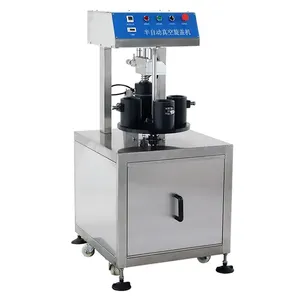 Screw Capping Machine Bottle Capping Line Machine Water Bottle Capper Semi-Automatic Vacuum Capping Machine