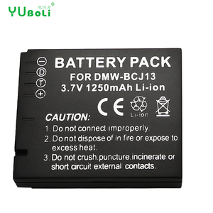 อะไหล่ DMW-BCJ13แบตเตอรี่กล้อง Li-ion 3.7V 1250mAh สำหรับ <span class=keywords><strong>Panasonic</strong></span> Lumix DMC-LX5 LX7กล้องคอมแพ็ค D-LUX6 D-LUX5 - Product Image 1