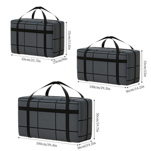 Composite dày vật liệu cầm tay quần áo di động lưu trữ Quilt lưu trữ túi Chăn túi - Product Image 6