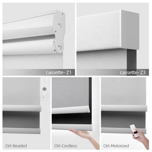 Zstarr sẵn sàng thực hiện trong suốt và Màn cửa sổ thông minh trang trí bao gồm ngày và đêm lăn Shades Zebra mù cho cửa sổ - Product Image 4