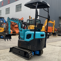 Mini pelles hydrauliques de l'usine chinoise de marque epcn excavadora 1 tonne 2 tonnes modèles de tailles différentes petite mini pelle