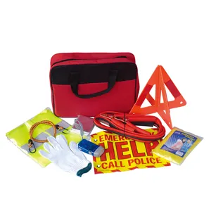 基本帮助道路路边援助工具包汽车紧急生存工具袋