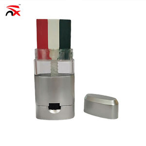 Aficionados al fútbol con logotipo personalizado OEM para adultos, pintura corporal, palo mágico, payaso, suministros <span class=keywords><strong>extraños</strong></span>, bandera, pintura facial, colores - Product Image 1