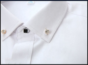 High Quality Non-ironing <strong>Men</strong> Dress <strong>Shirt</strong> Short Sleeve New Solid Male Clothing Fit Business <strong>Shirts</strong> White Blue Navy <strong>Black</strong> <strong>Red</strong> - Product Image 6