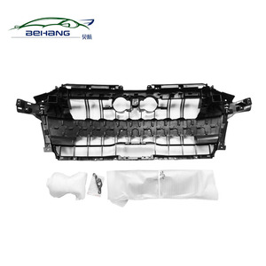 23 A8 <strong>Matte</strong> Black Car Grille High Configuration Front Bumper Grille Mesh Suitable for Audi 2022 2023 2024 Car Replacement Parts - Product Image 2