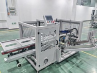 Machine entièrement automatique à commande PLC pour le déballage, l'ouverture, le pliage et la fermeture de boîtes et de cartons pour l'emballage du tabac et des aliments