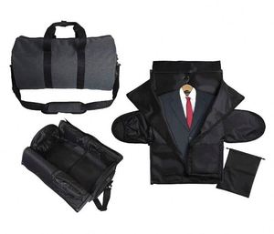 Free sample Hot Sale 2-in-1 Overnight Carry On <b>Travel</b> Bag Duffel + 39" <b>Travel</b> Suit Garment <b>Holdall</b> inc Separate Shoe/Boot Bag - Product Image 4