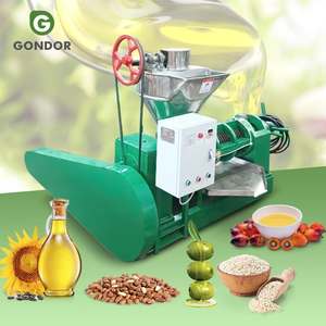 Prensa de aceite de doble tornillo para aceitunas y soja, 10T ZX, 2 toneladas, 200 kg por hora, equipo de prensado de aceite para semillas de girasol - Product Image 1