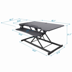 Bureau réglable électrique assis debout bureau d'ordinateur bureau debout table élévatrice de travail - Product Image 3