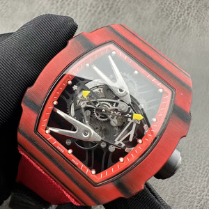 Reloj Deportivo de Lujo para Hombre, Marca 2702, Correa de Lona Importada, Caja Hueca de Fibra de Carbono, Resistente al Agua, con Tourbillon, Diseño Personalizado OEM - Product Image 1