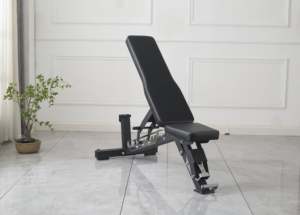 Banc de musculation réglable pour salle de sport, banc de musculation pliable, construction métallique sécurisée, design portable pour développé couché, musculation - Product Image 2