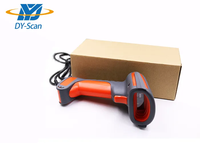 Alto rendimiento USB RS232 CCD 1D lector de código grado Industrial impermeable IP68 escáner de código de barras de mano
