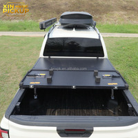 Precio de Fábrica Cubierta Retráctil Manual de Aluminio Rígido Plegable en Tres Partes para Camionetas JMC Great Avenue Dadao Hunter T60 LDV JAC T9 Foton