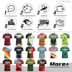 เสื้อยืดลายชนเผ่าโพลินีเซียนแบบสั้นแขนสั้น พิมพ์ลายแบบซับลิเมชั่น สำหรับผู้ชาย ผลิตจากโพลีเอสเตอร์ สไตล์ออสเตรเลีย นิวซีแลนด์ และชนพันธุ์เมารี - Product Image 3