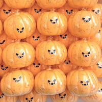 Nouveauté : Jouet anti-stress artisanal à presser, boule moelleuse et craquante, jouet citrouille moelleux et craquant pour Halloween
