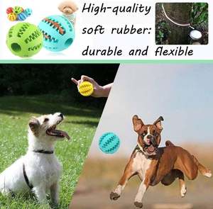 Juguetes Interactivos para Perros de Goma Suave para Aliviar la Presión, Limpiar los Dientes y Comer Lentamente, Juguetes de Entrenamiento para Morder y Masticar - Product Image 5