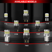 Las bombillas LED CANBUS más nuevas sin errores T10 W5W 194 168 con 3014 Chips 210LM 12V para lámpara de cúpula de matrícula Interior de coche