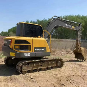 8Ton <b>Used</b> Volvo EC80D Excavator Sweden <b>Machine</b> High Quality Low Price with Engine & Motor Good Condition Digging CE Certified - Product Image 1