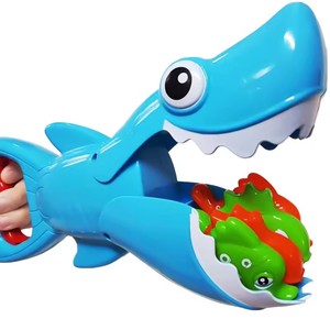 Juego de Juguetes de Agua para Bebés Shark Grabber, Juguetes de Baño con Forma de Animales que Muerden, 4 Peces de Juguete para Niños Pequeños - Product Image 2