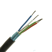 Câble d'instrumentation équivalent à 600V/1000V, blindage complet en PVC SWA, cuivre PVC 1,5 mm2, 10 paires/24 paires