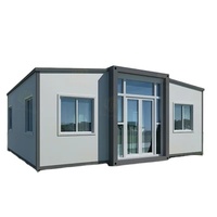 Maison modulaire moderne préfabriquée de luxe de 20 pieds Conteneur extensible avec porte en acier Fenêtre en aluminium Modèle 3D de chambre à coucher de 40 pieds bon marché Chine