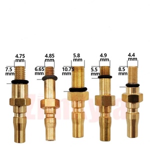 Juegos de Adaptadores de Gas HPA de Cobre Dorado Zimakyfa para Herramientas Neumáticas, Modelo OEM AFG # JT-GLOCK-5 1 Año de Garantía - Product Image 2