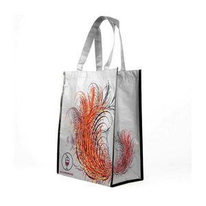 Guangzhou fábrica de alta calidad al por mayor de China al por mayor bolsas de compras personalizadas reutilizables con logotipo - Product Image 4