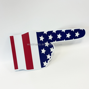 Biểu Tượng Tùy Chỉnh USA Cờ In Bọt Ngón Tay Với Logo Cổ Vũ Tay Với Giành Chiến Thắng Tay Vui Vẻ clappers - Product Image 3