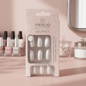 Juego de Uñas Artificiales Reutilizables con Efecto Gel de Alta Calidad, Pegamento, Logotipo Personalizado de Moda, Extensión de Uñas, Código de Barras 800307811619 - Product Image 2