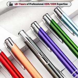 Stylo publicitaire promotionnel, stylo à bille personnalisé, stylo gel métallique avec impression de logo personnalisé, sérigraphie de logo, marque de l'entreprise - Product Image 4