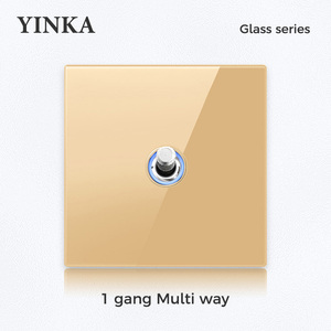 YINKA Hộp Đế Gắn Công Tắc Nóng Tiêu Chuẩn Mỹ Ổ Cắm Điện Gắn Tường Công Tắc Bật Tắt Kính Bảo Đảm Chất Lượng Gia Đình - Product Image 2