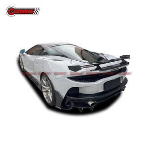 Kit de carrocería de fibra de carbono Commas: Labio delantero, faldones laterales, difusor trasero y alerón para McLaren GT, mejora atornillable - Product Image 3