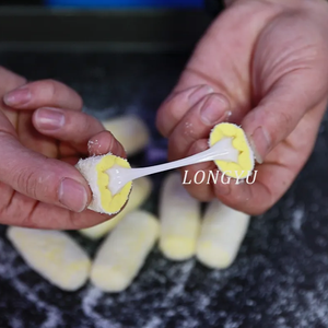 LONGYU Ligne de production de fromage, de riz, de snacks Ligne de production automatique Machine de fabrication de <span class=keywords><strong>croquettes</strong></span> Kubba, de fromage frit - Product Image 3