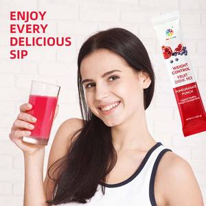 Natuurlijke gewichtscontrole granaatappelpoeder voor vetverbranding en eetlustremming, instant granaatappelpoeder drankmix - Product Image 6